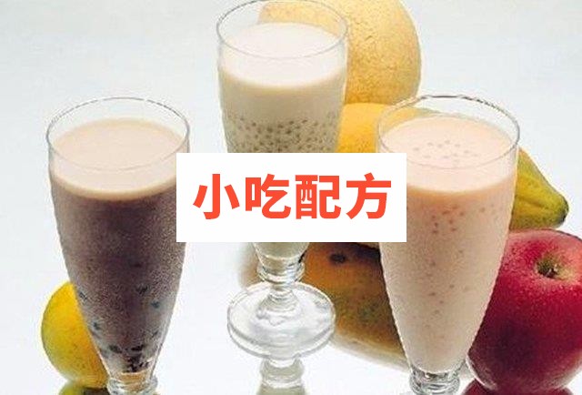 奶茶千元开店方案原料匹配和单价设备配置与价格成本预算